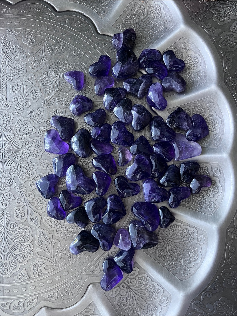 Amethyst heart - Picture 1 of 8